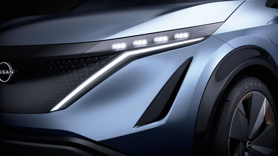 Детали экстерьера Nissan Ariya Concept 2019 года  (фото 6 из 44)